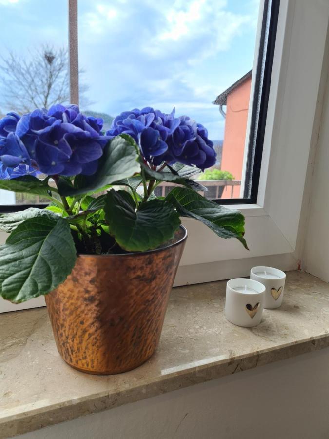 Ferienwohnung Rosenberg Oberemmel Bagian luar foto